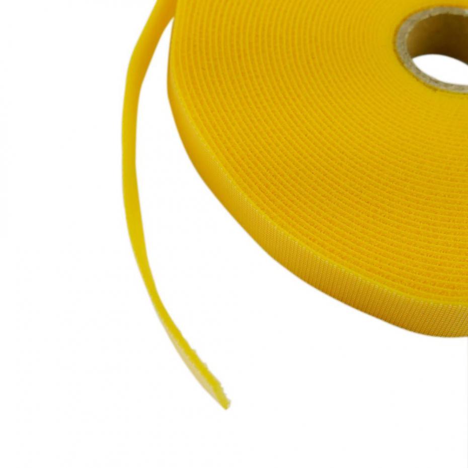 BOBINA ADESIVA FITA DE 15 mm  X 10 MTS Amarela