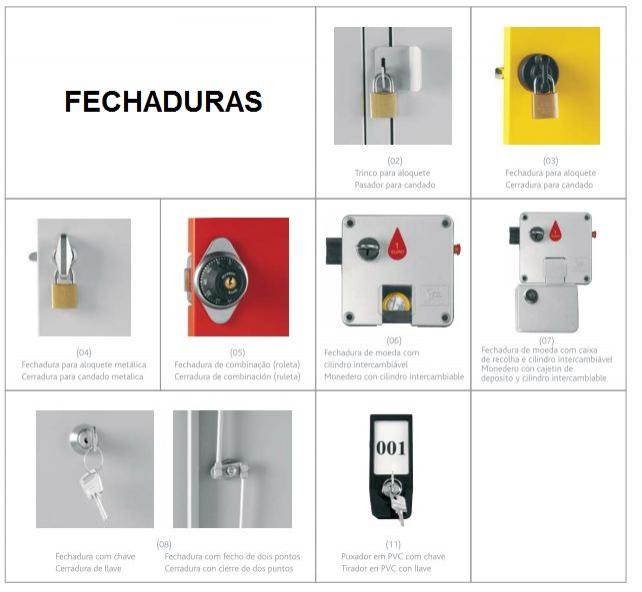 CACIFO METÁLICO 3 PORTAS 