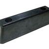 Batente Protecção  Borracha  Med.  210mmX50mm X 55mm