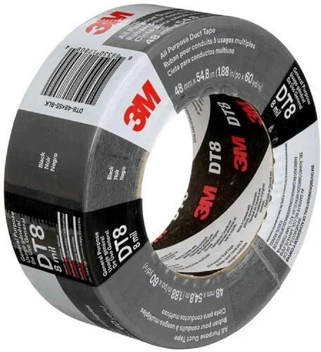 Fita Adesiva Multiusos 3M™ DT8 Cinza Prateada   48  mm X 54,8 Mts