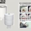 Rolo  Papel  Chaminé   100mt   Embalagem   6 rolos