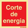 Sinal de corte de energia