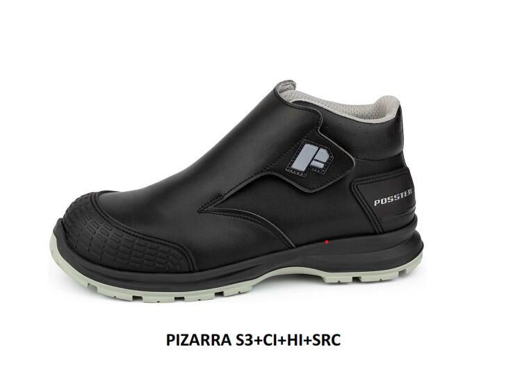 Bota Soldador  PIZARRA S3+CI+HI+SRC Preta  