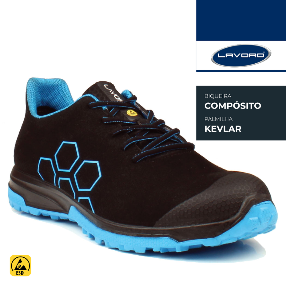 SAPATO LYNX BLUE LAVORO  S3 