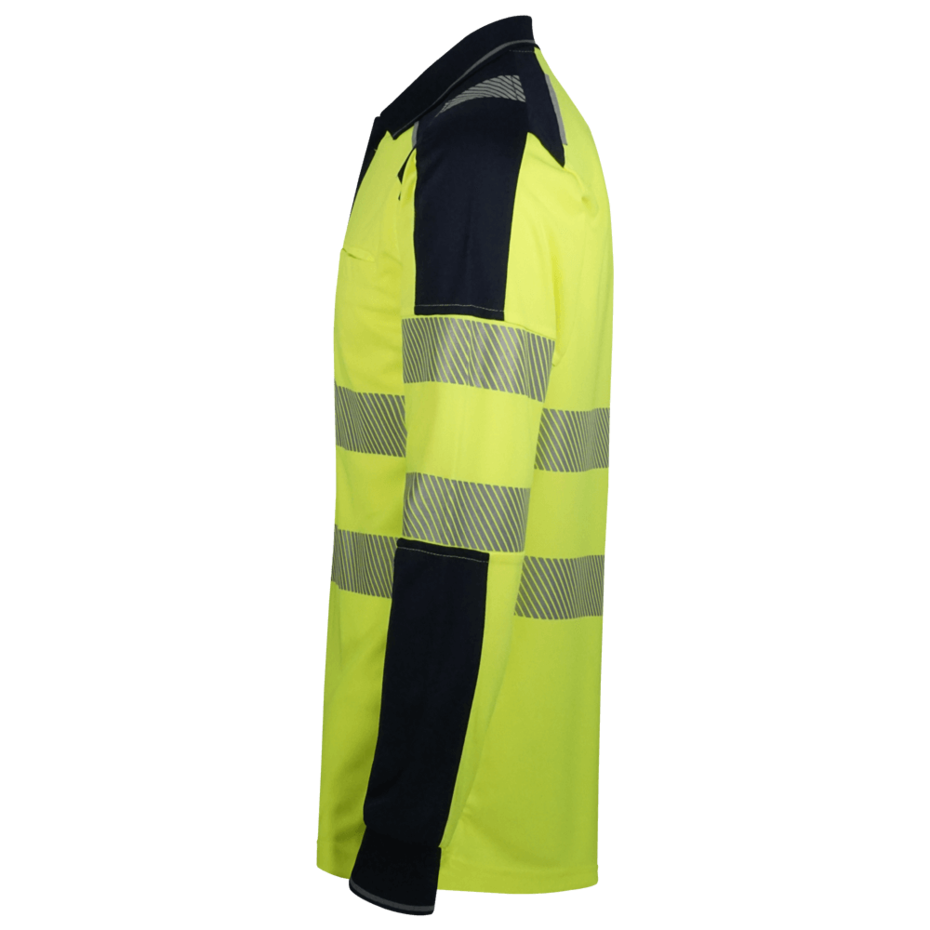 POLO POLIÉSTER DE MANGA COMPRIDA 100% RECICLADO