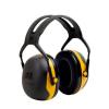 Abafador Peltor X2A Preto/Amarelo