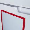 Suporte display de documentos magnético A4  Vermelho