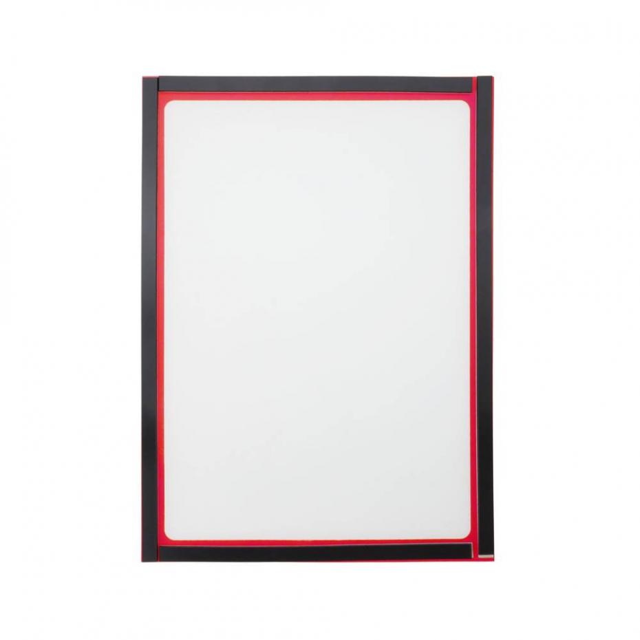 Suporte display de documentos magnético A4  Vermelho