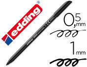 Marcador edding 1200  Traço 1 mm n.1 preto  CAIXA 10 unid.