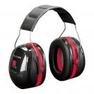 Abafador Peltor Optime III Preto/Vermelho H540A (SNR35db)