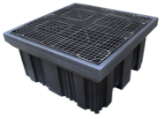 bacia de derramamento de 4 tambores – 450 L