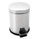 Balde Inox com tampa e pedal 5LT