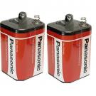 Bateria P/ Lanterna Intermitente  4R25  6 Volts 