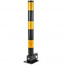 Bollard aço dobrável com bloqueio 57x600mm
