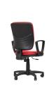 Cadeira  Executivo  Mod.  AVIATOR  c/ rodas + costa alta 