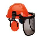 Capacete c/ Viseira de Rede + Auricular Mod. 437