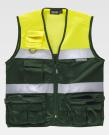 Colete Multi-bolsos   AV    Verde / Amarelo   C4010