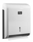 Dispensador universal de toalhas Zig Zag ABS Branco