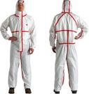 Fato Protecção  3M  Branco/Vermelho Tipo 4/5/6  