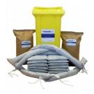 Kit Absorvente contenção de derrames  120 Litros 