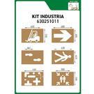  Kit de 6 Modelos para Sinalização Industrial Especial