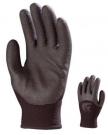 Luva Mac3 Euroice PVC-HPT Hidro-repelente Preta  