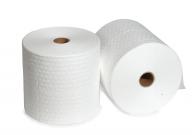 Mini-rolo Absorvente Hidrofóbico Branco  para derrames 50 Litros .  Med. 50cm x 40 Mts