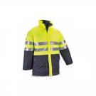 Parka Impermeável  Alta visibilidade  Amarelo / Marinho -  3 em 1 
