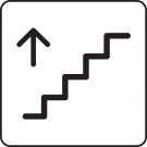 Pictograma Metal #  Piso Ascendente  #