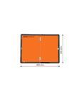  Placa ADR Desdobrável Vertical 400x300mm