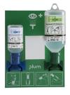 PLUM - Estação de Parede Plum (Lava-Olhos 500ml + PH 200ml)