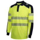 POLO POLIÉSTER DE MANGA COMPRIDA 100% RECICLADO