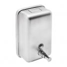 Saboneteira inox escovado c/ depósito interior