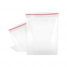 Saco Mini Grip  c/ fecho ( ZIP LOCK )   Med. 16 x 22 Cm  Pack 100
