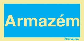 Sinal de informação, armazém
