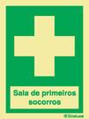 Sinal de Sala de primeiros socorros