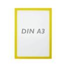 Suporte display de documentos magnético A3 Amarelo