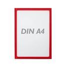 Suporte display de documentos magnético A4  Vermelho