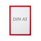 SUPORTE DISPLAY DE DOCUMENTOS MAGNÉTICO A5  Vermelho