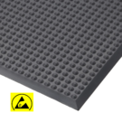 Tapete NOTRAX Skywalker® PUR ESD 452  descarga eletrostática preto