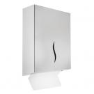 Toalheiro  inox escovado  p/ Toalha em Z