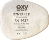 Pré-filtro de partículas OxyPRO X7N13 P3 D